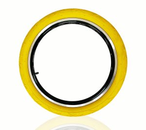 Pneu Balão 20x2.125 (54-406) Amarelo Irado Fire 3 Pneu Balão 20x2.125 (54-406) Amarelo Irado Fire - Imagem 3