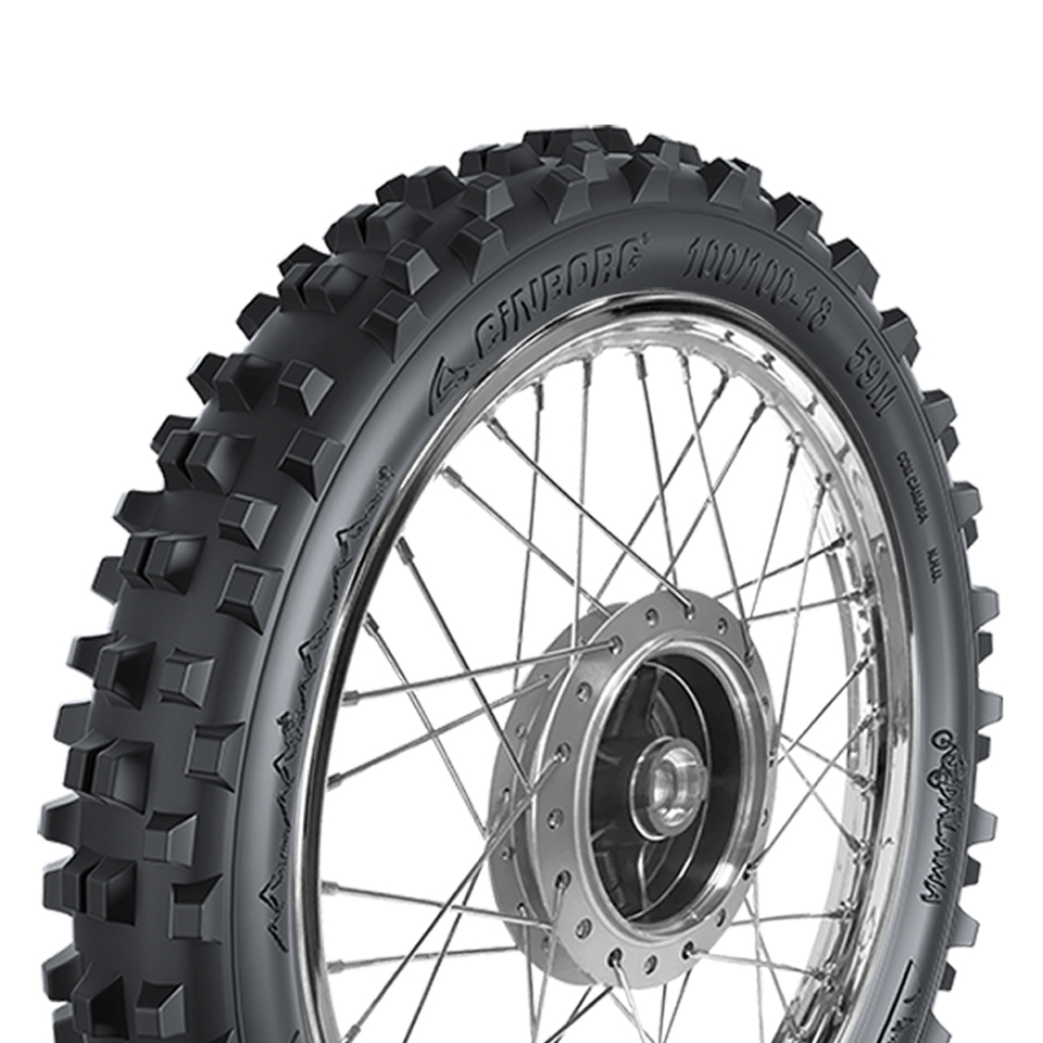 Pneu 100/90-19 Traseiro Dalama Cinborg 4 Pneu 100/90-19 Traseiro Dalama Cinborg