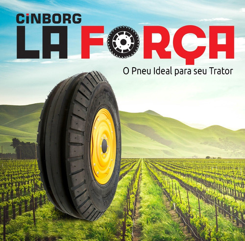Pneu 900-16 La Força 10 Lonas Cinborg 5 Pneu 900-16 La Força 10 Lonas Cinborg
