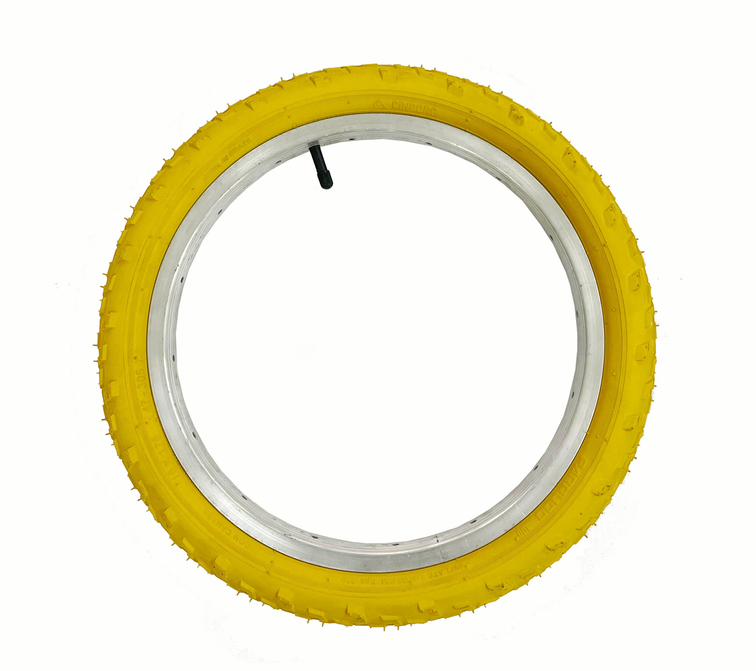 Pneu Bike Infantil 16x1.75 (47-305) Amarelo Parrudo Wind 5 Pneu Bike Infantil 16x1.75 (47-305) Amarelo Parrudo Wind