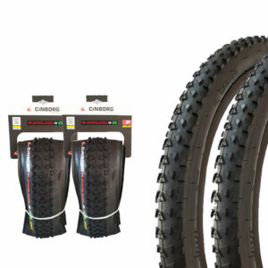 Par de Pneus Kevlar Tubeless 29x2.35 (59-622) Parrudo Hb Cinborg 1 Par de Pneus Kevlar Tubeless 29x2.35 (59-622) Parrudo Hb Cinborg