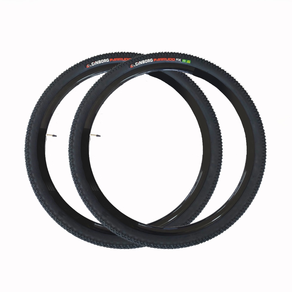 Par de Pneus Kevlar Parrudo Fox 29x2.35 (59-622) Cinborg Tubeless 8 Par de Pneus Kevlar Parrudo Fox 29x2.35 (59-622) Cinborg Tubeless