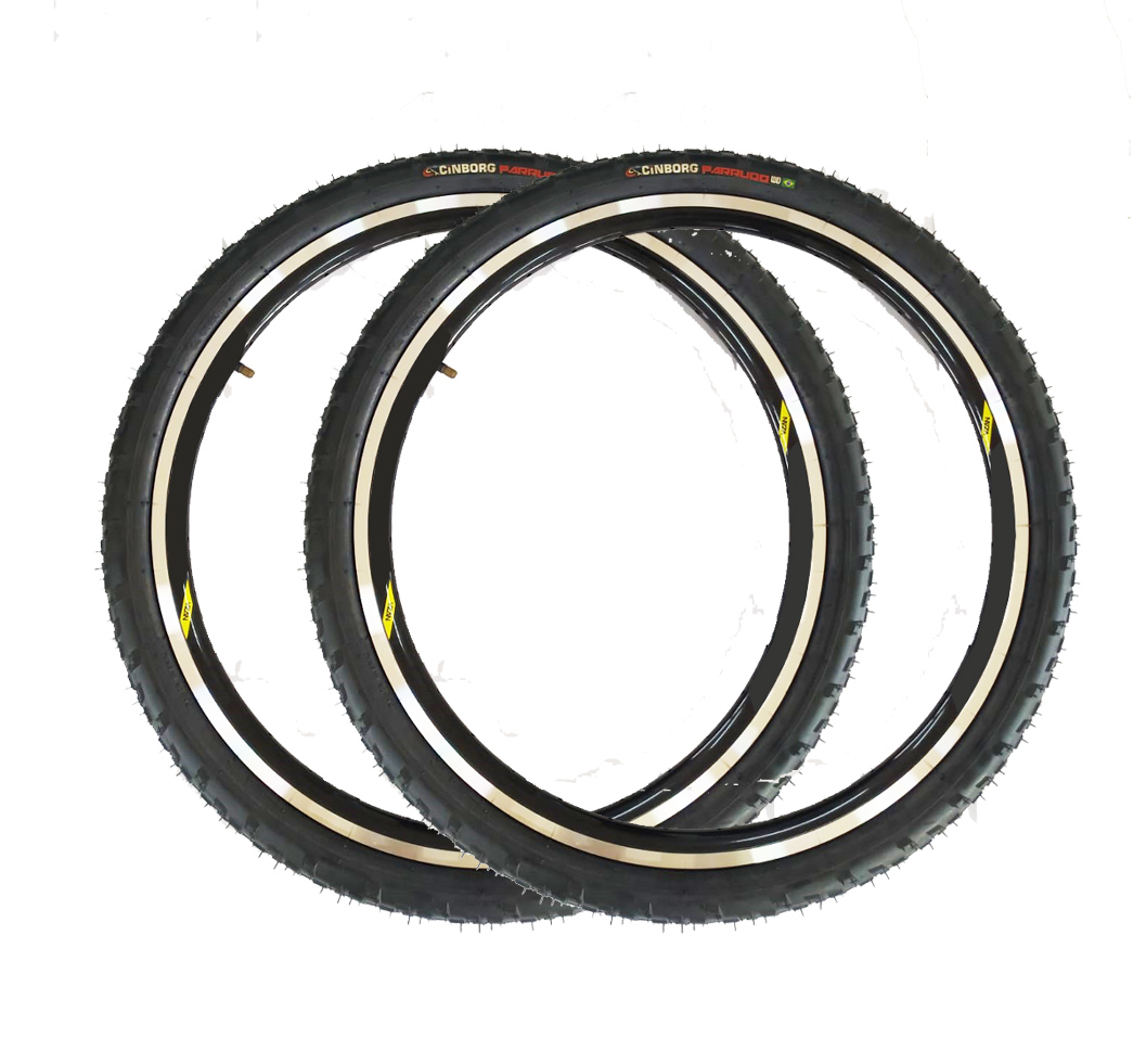 Par de Pneus Bike 26x2.00 (54-559) Parrudo Wind 6 Par de Pneus Bike 26x2.00 (54-559) Parrudo Wind