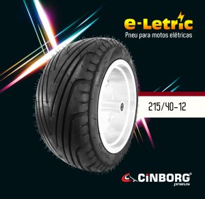 Pneu 215/40-12 Scooter Elétrica Max E-letric - Imagem 2
